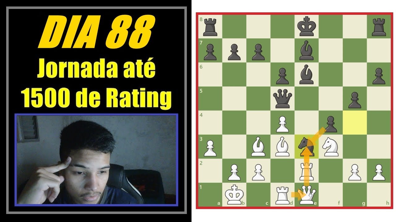 Jornada até 1500 de Rating | Dia 88