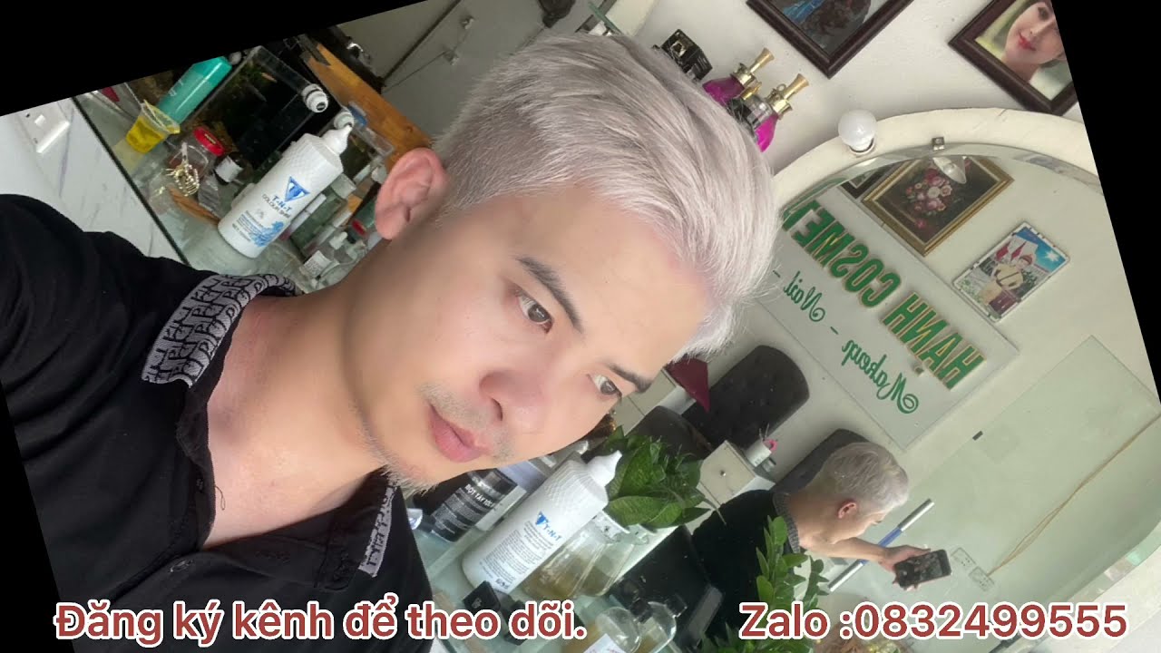 Hướng dẫn nhuộm màu bạch kim tại nhà