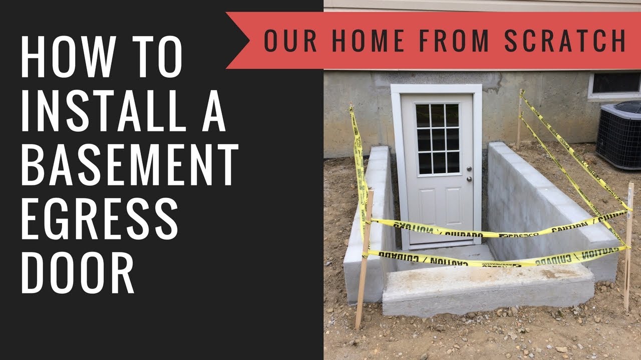 How to Install a Basement Egress