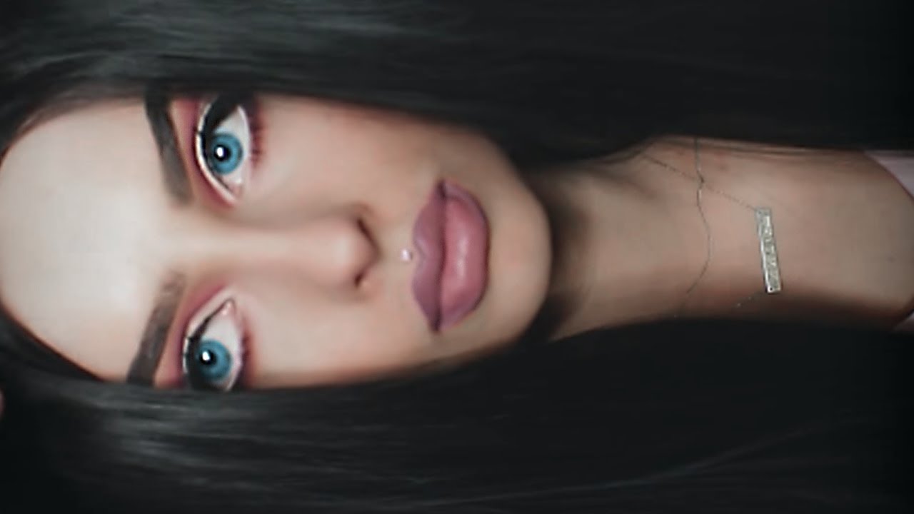 CZARNA DŁUGA PERUKA! WIELKA METAMORFOZA! PERUKI donalovehair.com Dają radę! :)