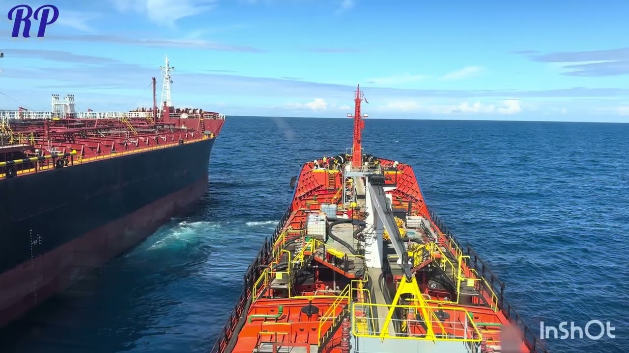 MT.SANTA LUCIA cast off and proceeding to anchor 