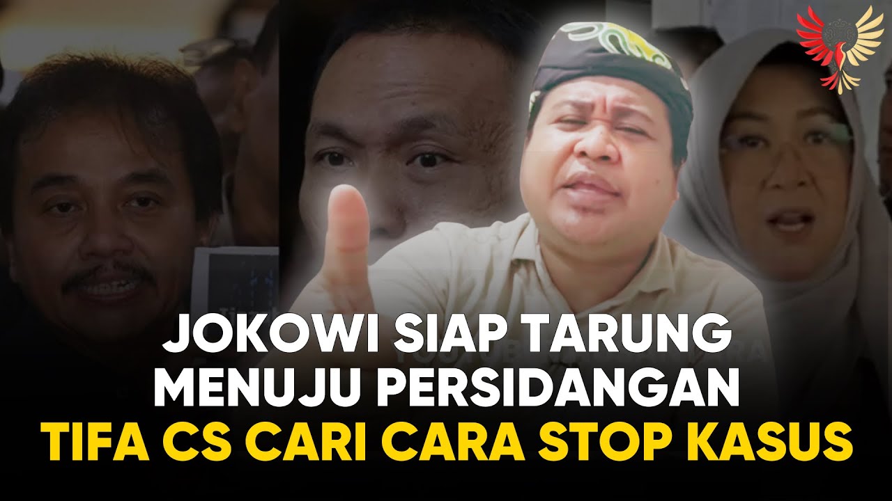 JOKOWI SIAP BERSIDANG ❗️ROY SURYO CS MULAI KETAKUTAN ⁉️