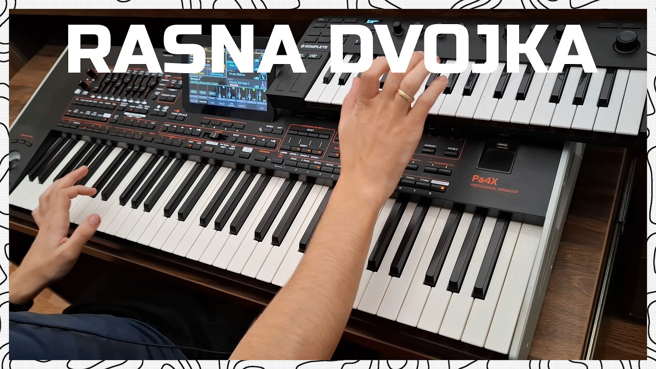 Rasna Dvojka MIX // MARKO MX - KORG Pa4x & KONTROL M32!