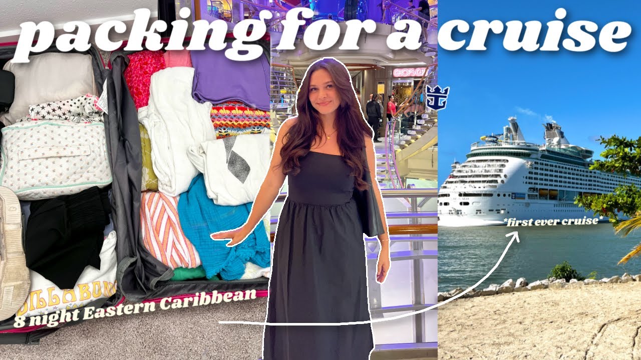 PACK + PREP WITH ME FOR A WEEK CRUISE