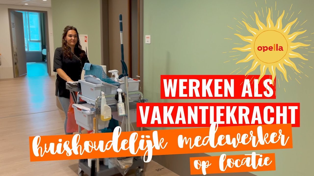 Werken als vakantiekracht huishoudelijk medewerker op locatie