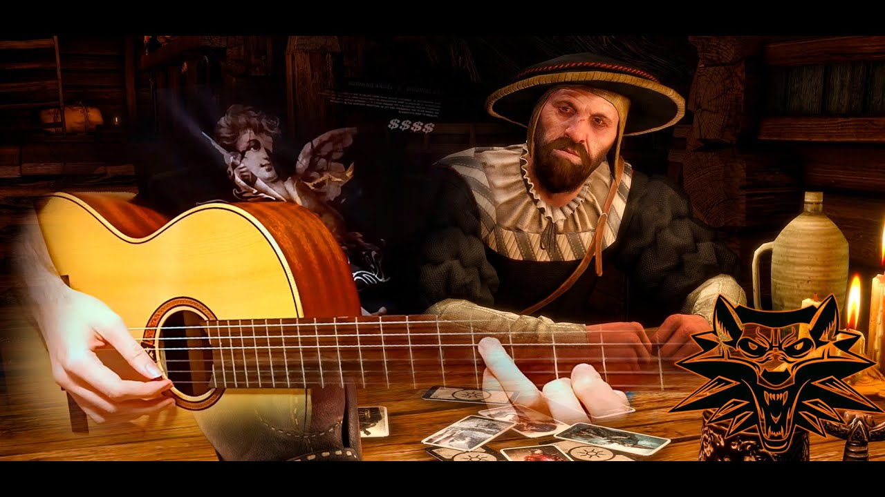 The Witcher 3- Unreleased Gwent (new) | GUITAR COVER + FREE TABS