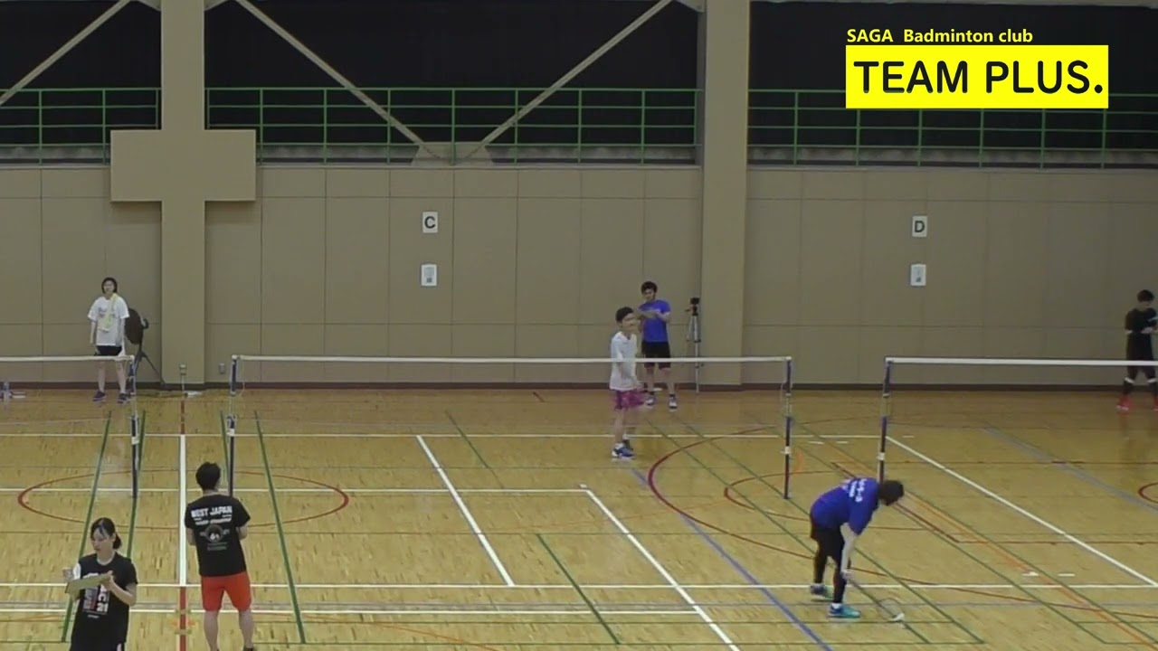 2023.6.18　永石泰寛(ひらまつ病院)・太田くるみ(シャトラーズ)　TEAM PLUS.CUP第28回シングルスランキングサーキット大会