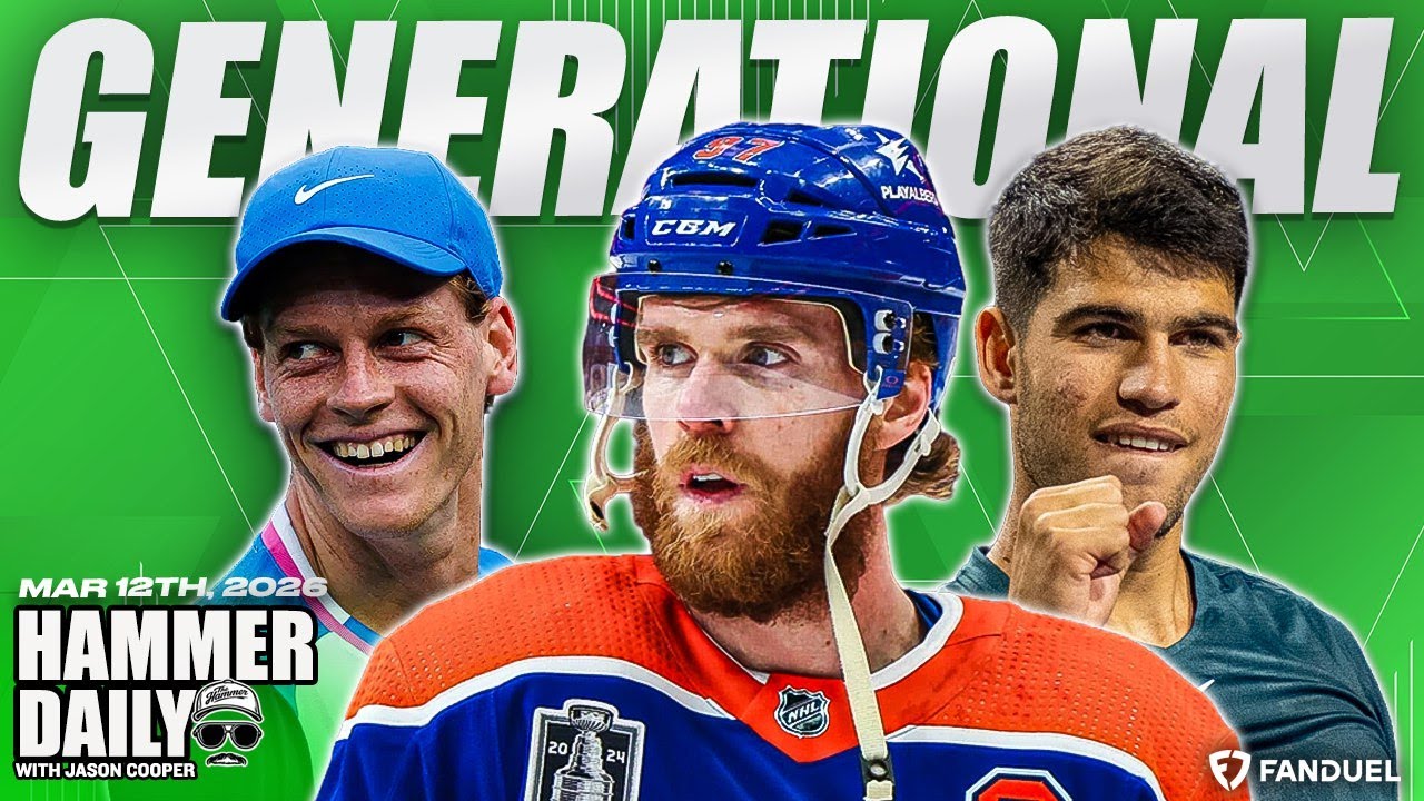 NHL Picks + Props, Indian Wells Quarterfinals Bets | Hammer Daily | Presented By FanDuel