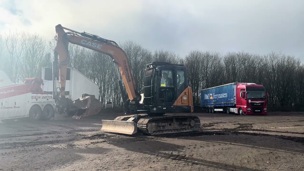 2019 Case CX90D 9 Tonne Excavator c/w 2 x Buckets / Piped For Hammer