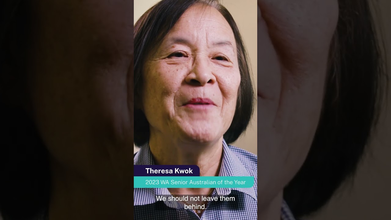 Positive ageing &ndash; Theresa&rsquo;s story &ndash; 30 seconds &ndash; Vertical format