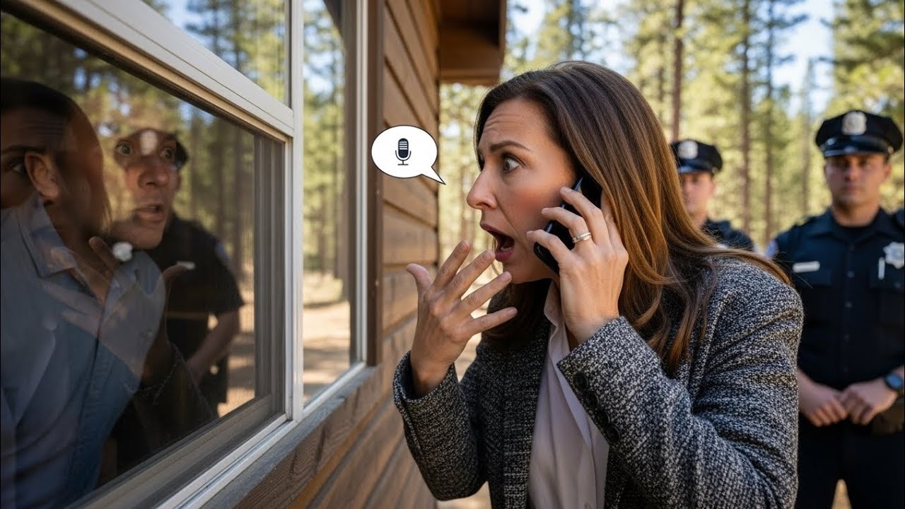 HOA Karen Called Cops on My Remote Cabin — She Froze When She Learned Her Husband Reports Directly
