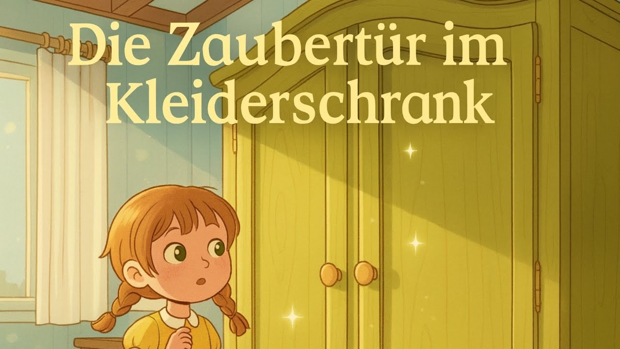 🌈Die Zaubertür im Kleiderschrank | Lustige Gutenachtgeschichte für Kinder | Einschlafgeschichte ab 3