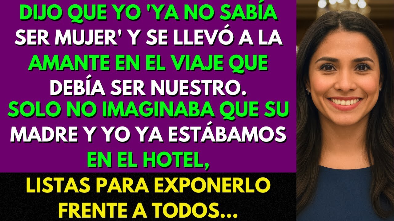 MARIDO SORPRENDE A SU AMANTE CON UN VIAJE ROMÁNTICO… PERO SU ESPOSA YA ESTABA EN EL HOTEL