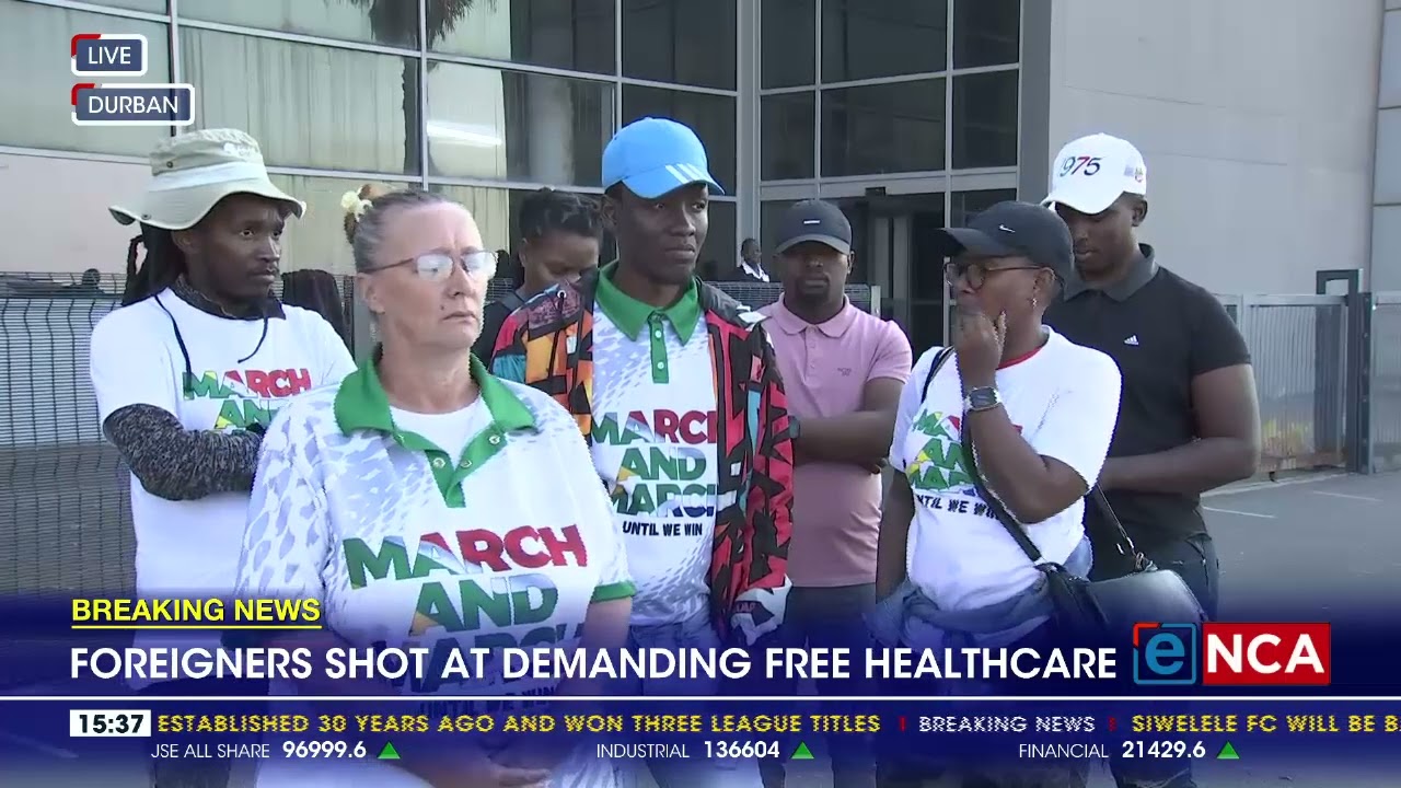 Foreigners shot at demanding free healthcare