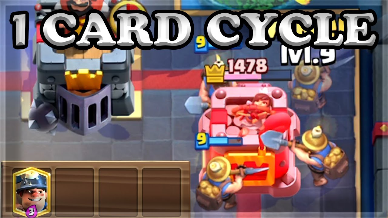 1 Card GLITCH - Winning with ONLY MINER 🧀