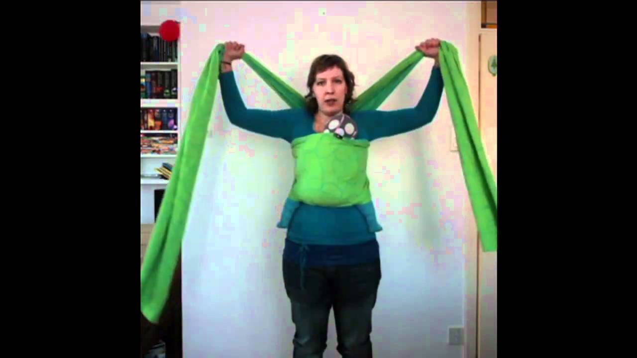 Draagdoek knopen: Front Wrap Cross Carry / FWCC