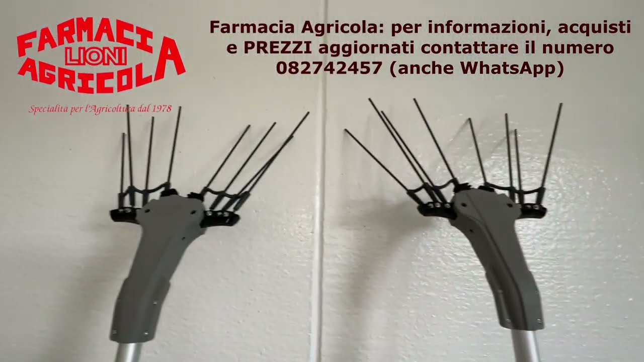 recensione e caratteristiche di Mondial 44 e 12Volt abbacchiatori per raccolta olive VolpiOriginale