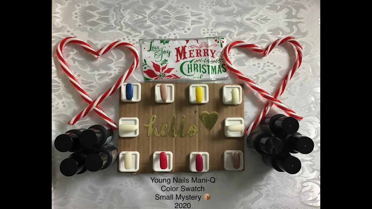 Young Nails Mani-Q Color Swatch 2020