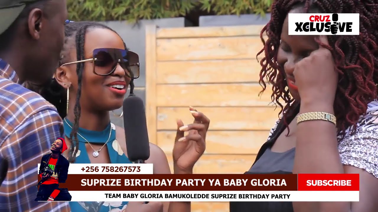 BABY GLORIA SUPRISE BIRTHDAY PARTY... AWUNZE OLWESANYU KYOKA NE MAAMAWE YABIBADEMU. #BABYGLORIA