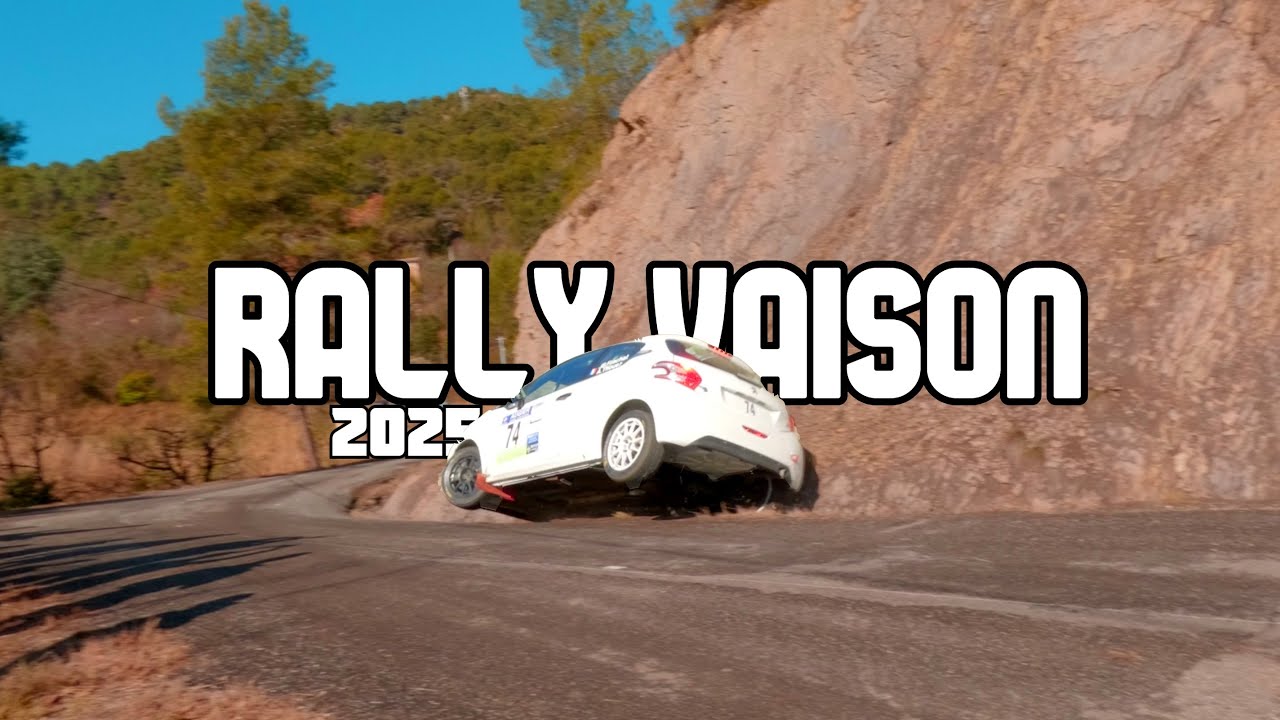 𝙌𝙪𝙖𝙣𝙙 𝙡𝙖 𝙢𝙚́𝙩𝙚́𝙤 𝙨'𝙚𝙣 𝙢𝙚̂𝙡𝙚 | Rally Vaison la Romaine 2025 | ES1-3-5