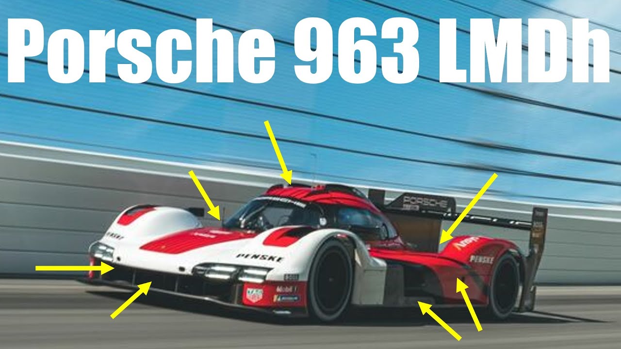 24h Daytona 2023 - Porsche 963 LMDh - CLOSER LOOK