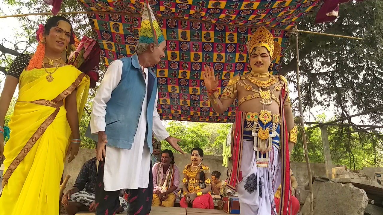 చిందు యెక్షగానం (సతీ తులసీ )గజవెల్లి వెంకన్న ఇంద్రుడు |గజవెల్లి శ్రీశైలం తులసి