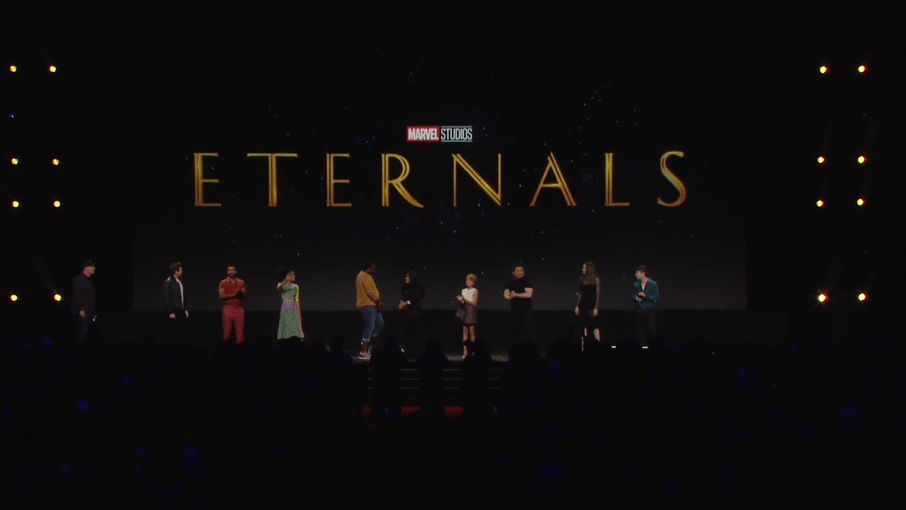 The Eternals - Angelina Jolie & Salma Hayek - D23 Expo - Marvel Studios Panel 2019