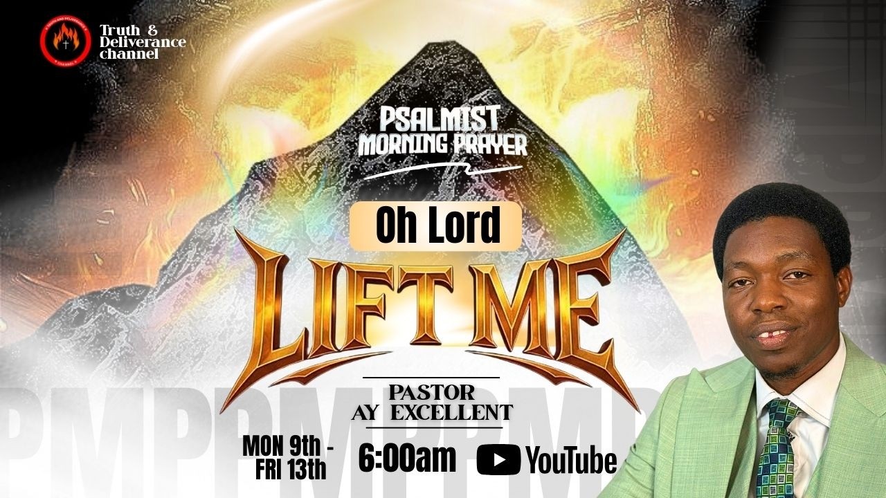PSALMIST MORNING PRAYER [PMP] || DIVINE LIFTING BY MERCY || 11TH MARCH, 2026