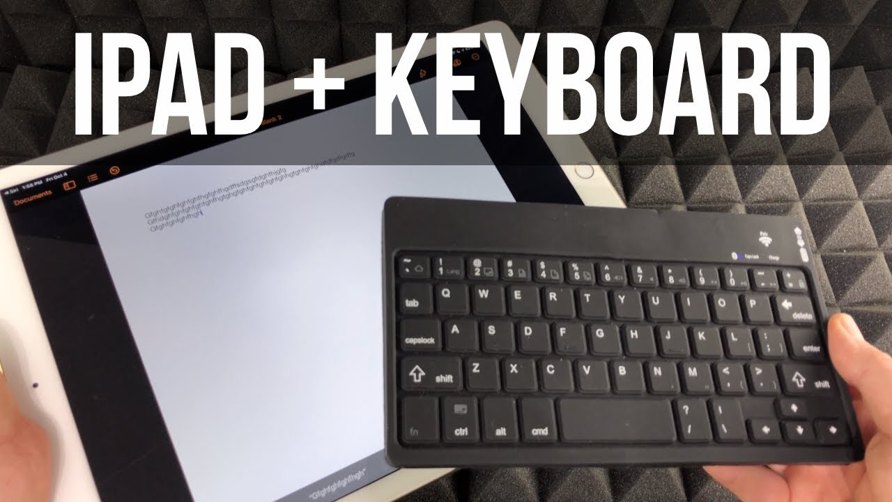 Как подключить клавиатуру к iPad | iPad Air, iPad mini, iPad Pro