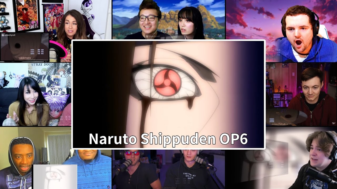 Naruto Shippuden Opening 6 Reaction Mashup | ナルト疾風伝 OP 6 リアクションマッシュアップ
