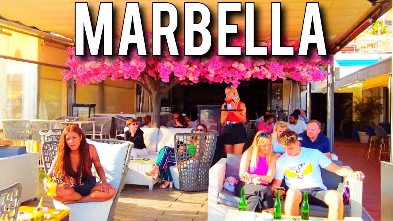 MARBELLA🇪🇦 BARS & RESTAURANTS  April 2023 Update Costa del Sol Spain Walking Tour 4K