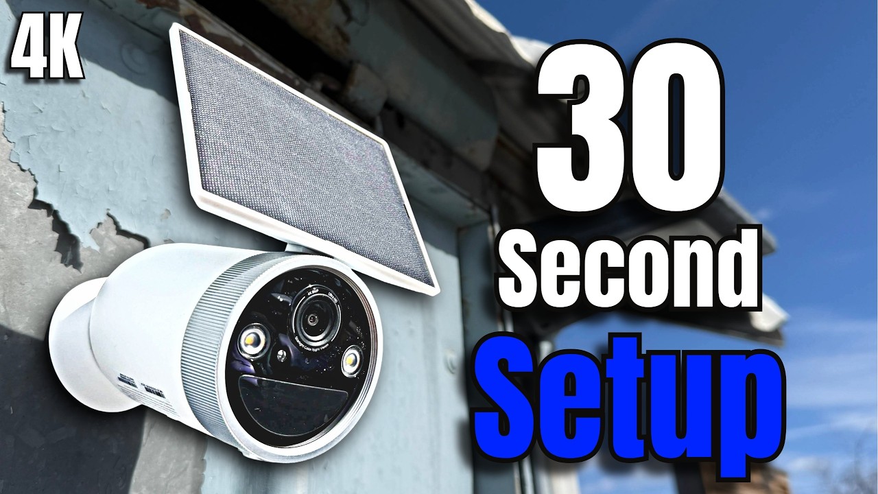 Easiest 4K Security Cam Setup Ever!  Tapo MagCam 4K w/Solar!