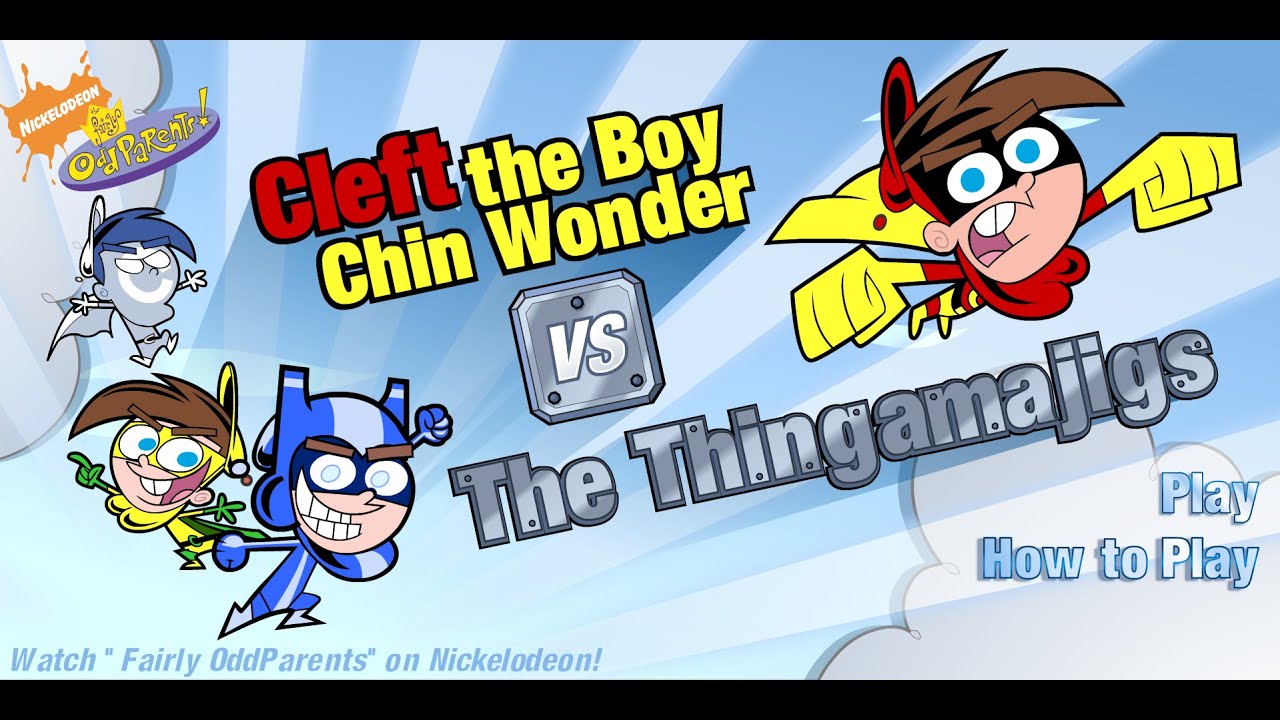 The Fairly OddParents: Cleft the Boy Chin Wonder vs the Thingamajigs