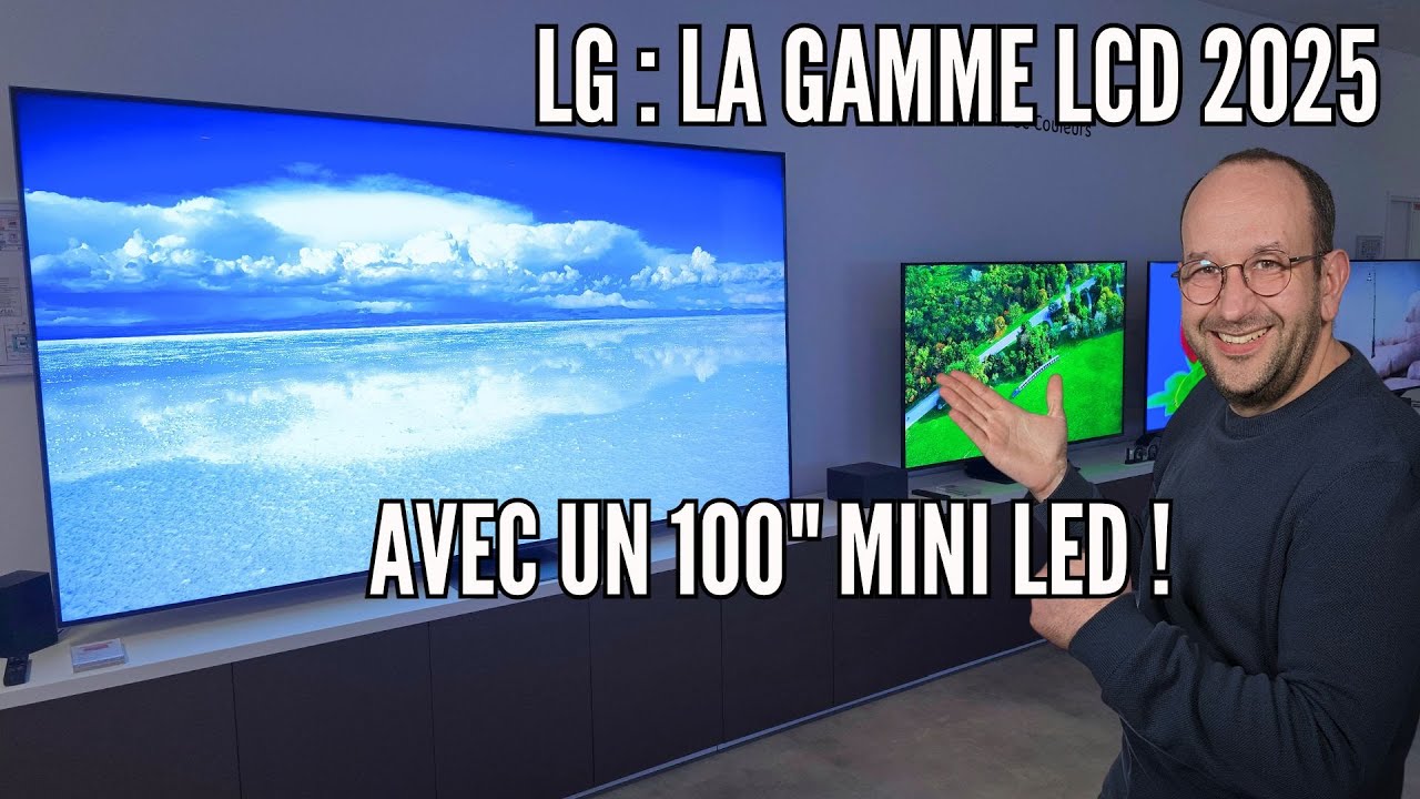 La gamme LCD chez LG  avec un 100