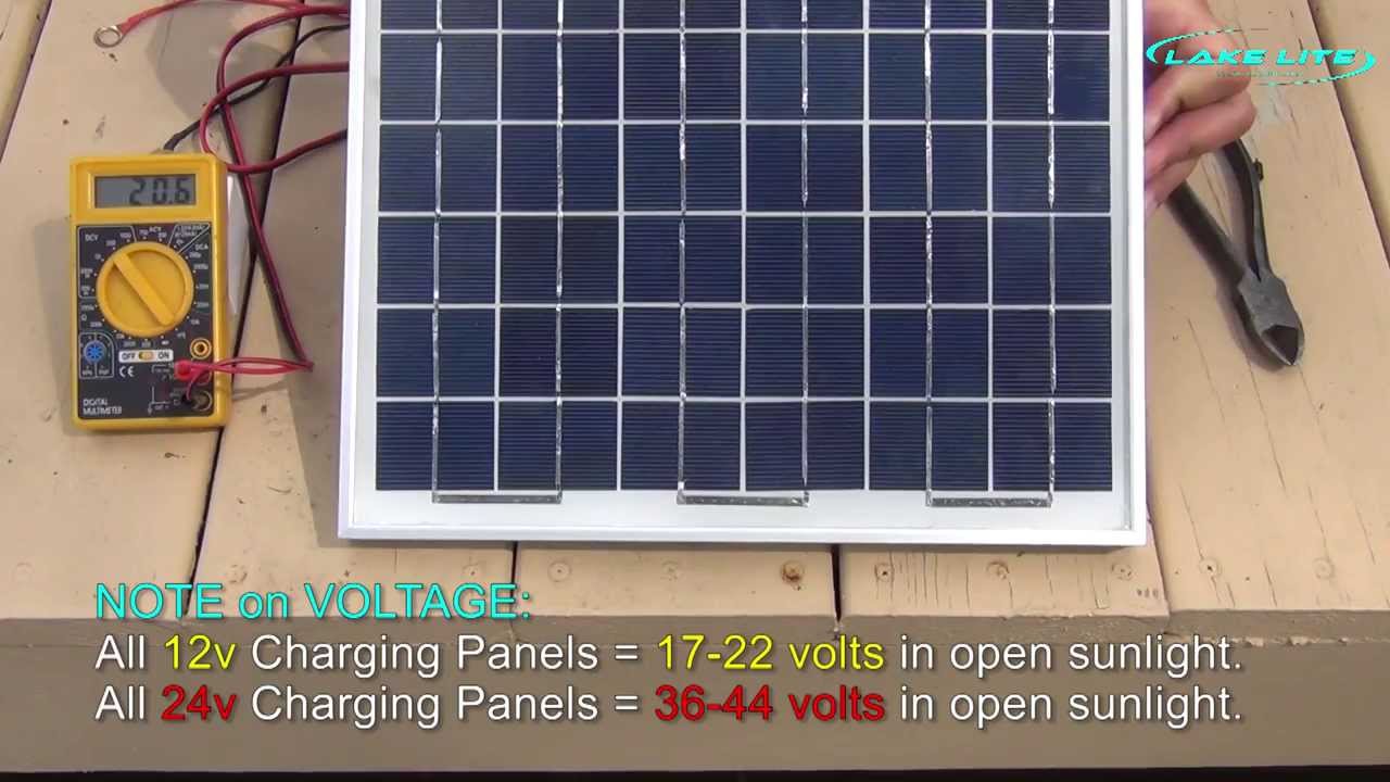 Lake Lite Solar Panel Trouble Shooting and Rewiring Kit