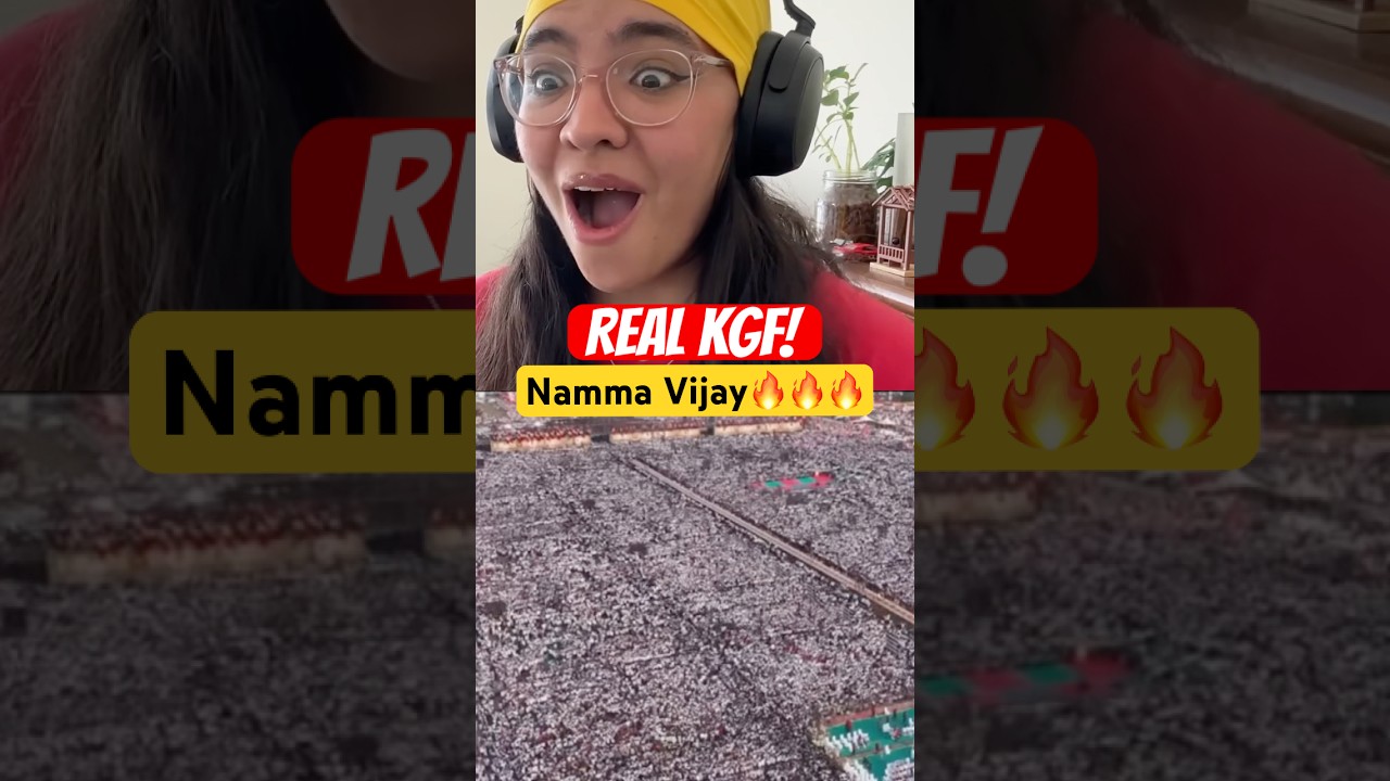 VIJAY&rsquo;S KGF🔥🔥#ungavijay #ungavijaynavaren #tvk #tvkmaanadu #ungavijayreaction #tvkvijay