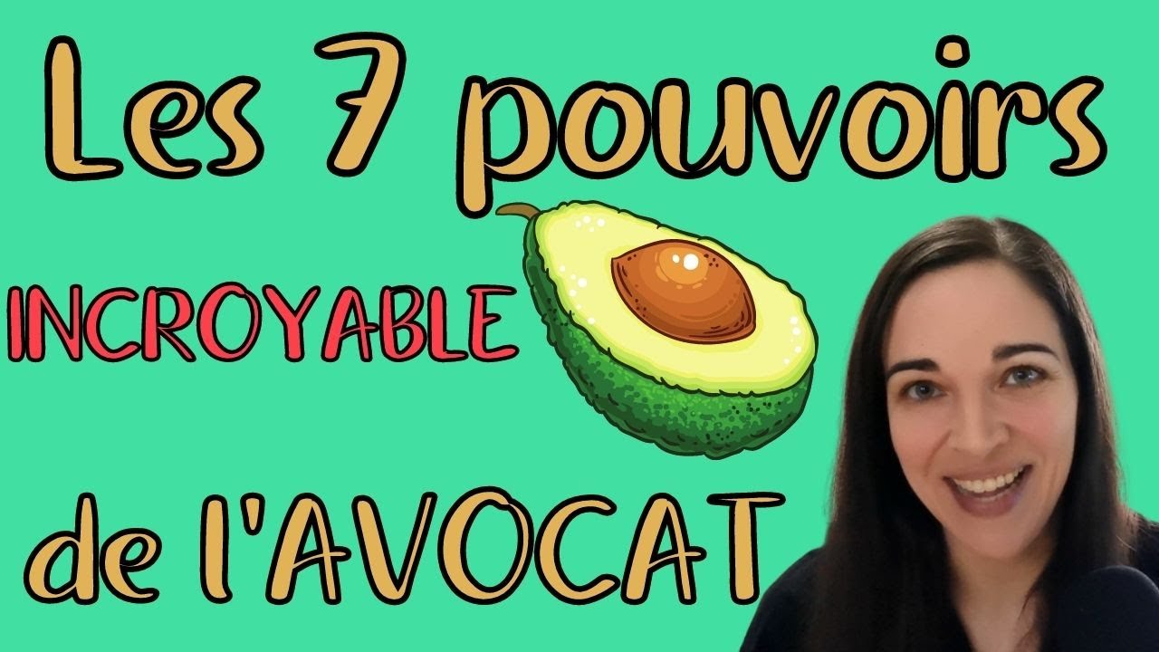 Les 7 bienfaits incroyable de l'avocat. Les bienfaits de lavovat