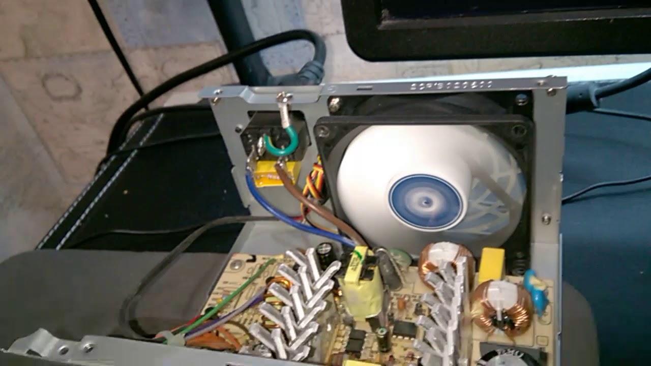 Asus P5B-VH SE и POWER MAN 350W - 3 часть (замена вентилятора БП)