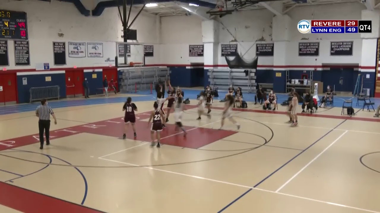 Revere High School  Girls Varsity Basketball: Revere vs Lynn English