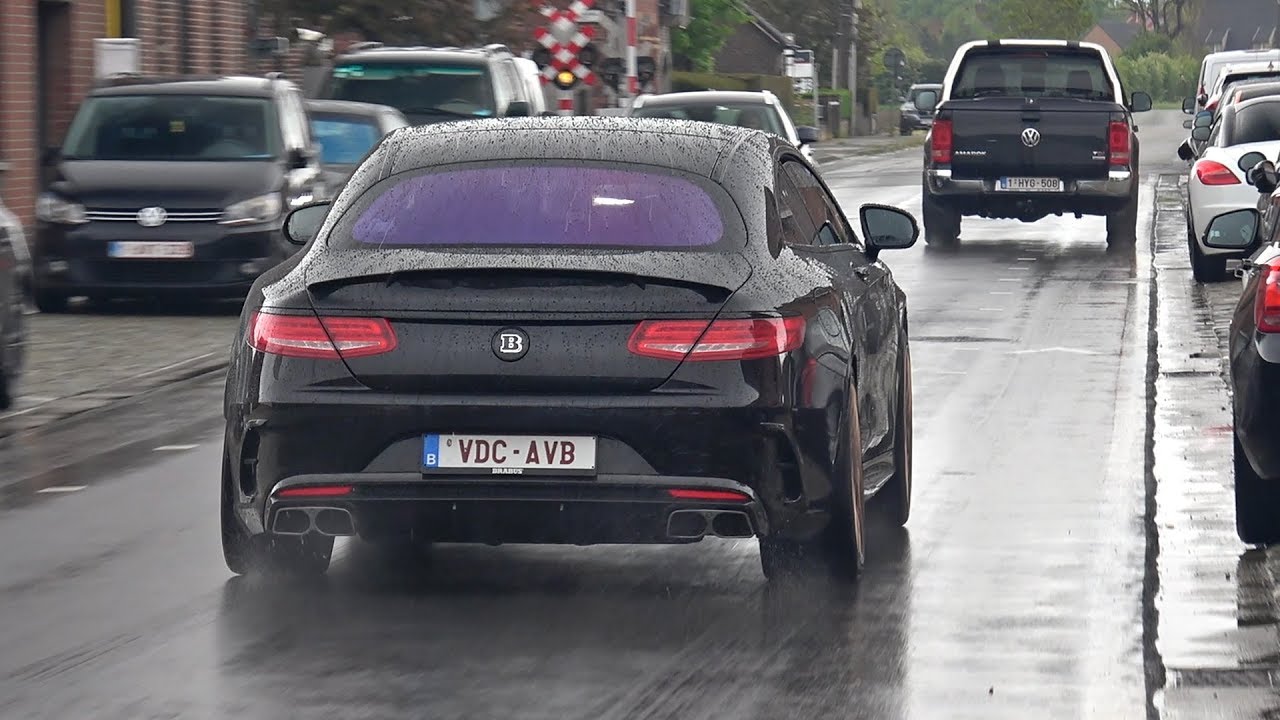 Supercars Leaving Car Meet LOUD!! BRABUS 730, Huracan, Audi Quattro S1, Milltek RS6 Avant