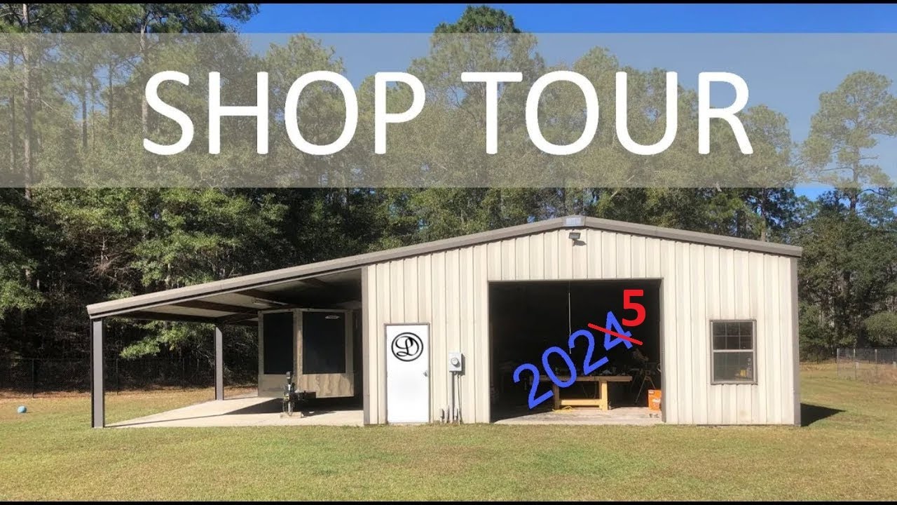 2025 Shop Tour - All the Tools and Machinery I have!