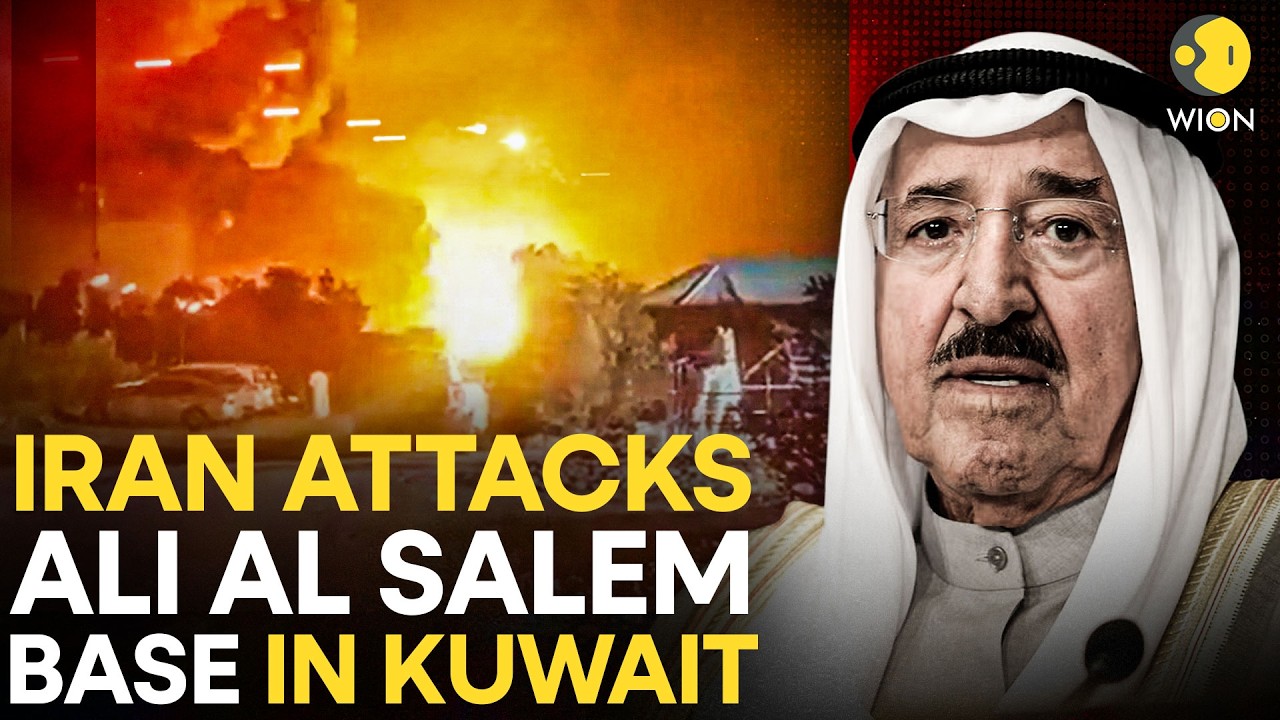 US-Iran War: Iranian Drones Strike Ali Al Salem Base in Kuwait,Explosions Shake The Region |Original