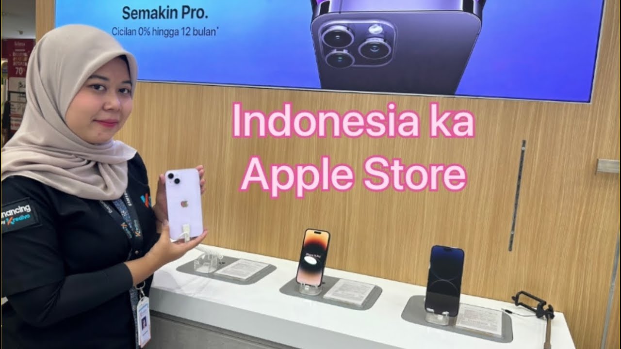 Apple Store / IPhone / Indonesia Apple Store/ एप्पल फोन । Neelam indoree// #indianinindonesia #India