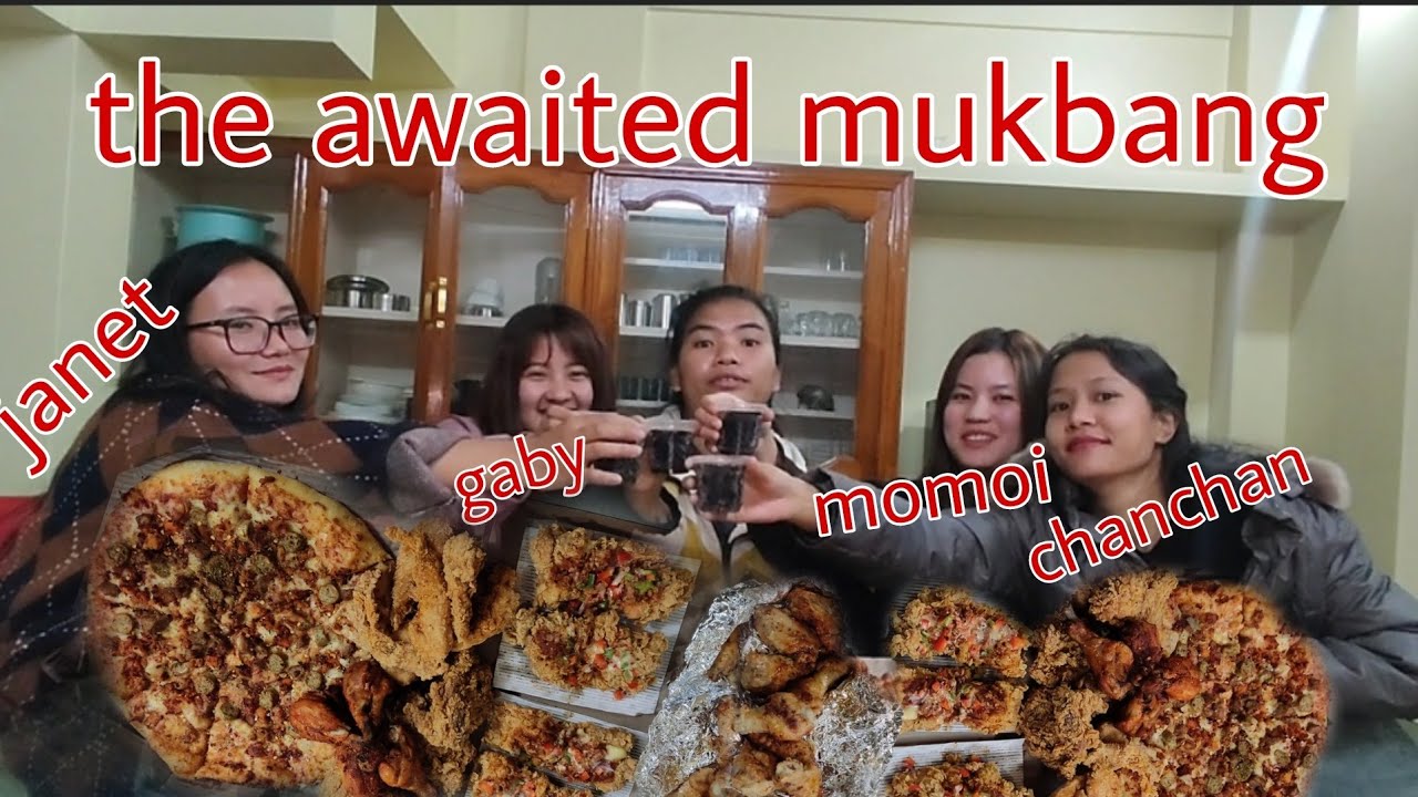 Dominos pizza//KFC Mukbang with @momoi @gaby @janetkhongsai5462 @neopi
