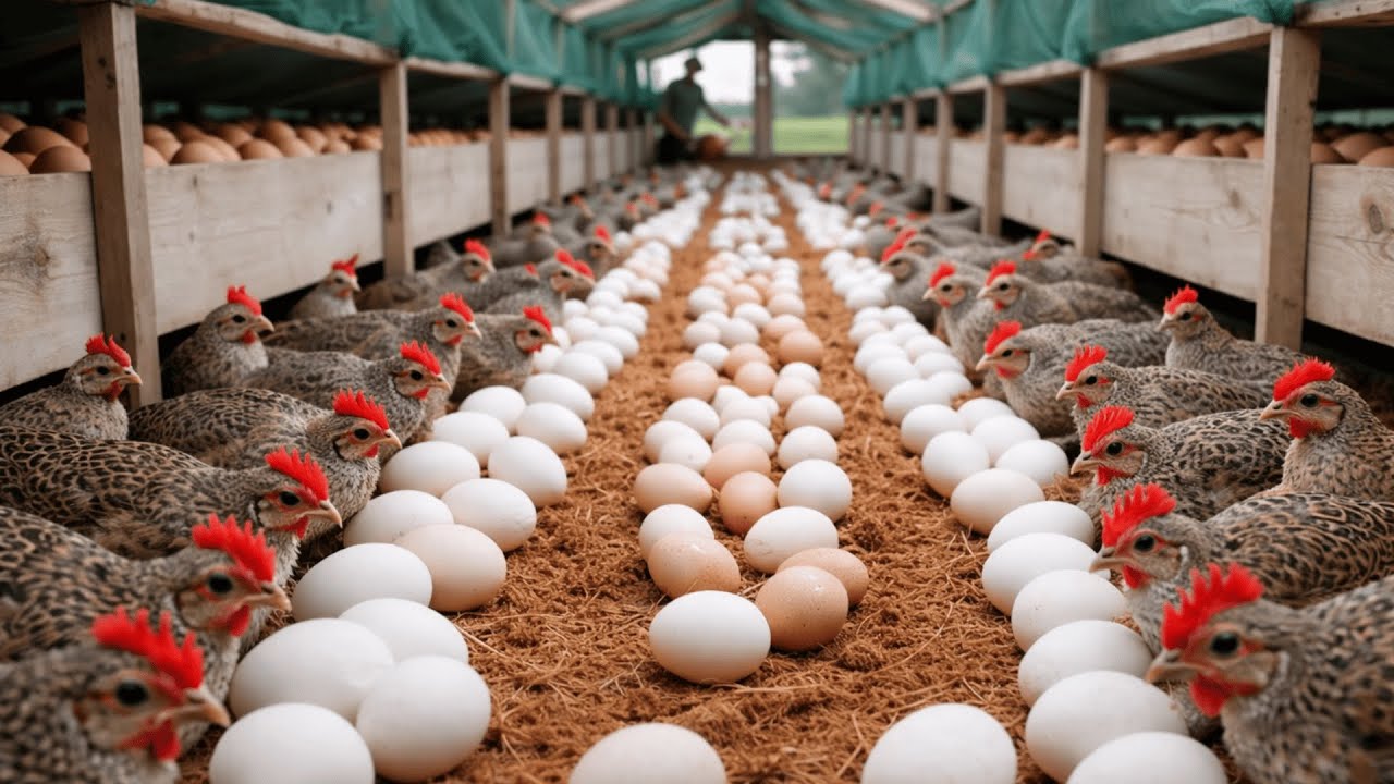 Quail Farming – Organic Quail Egg Production – Poultry Business