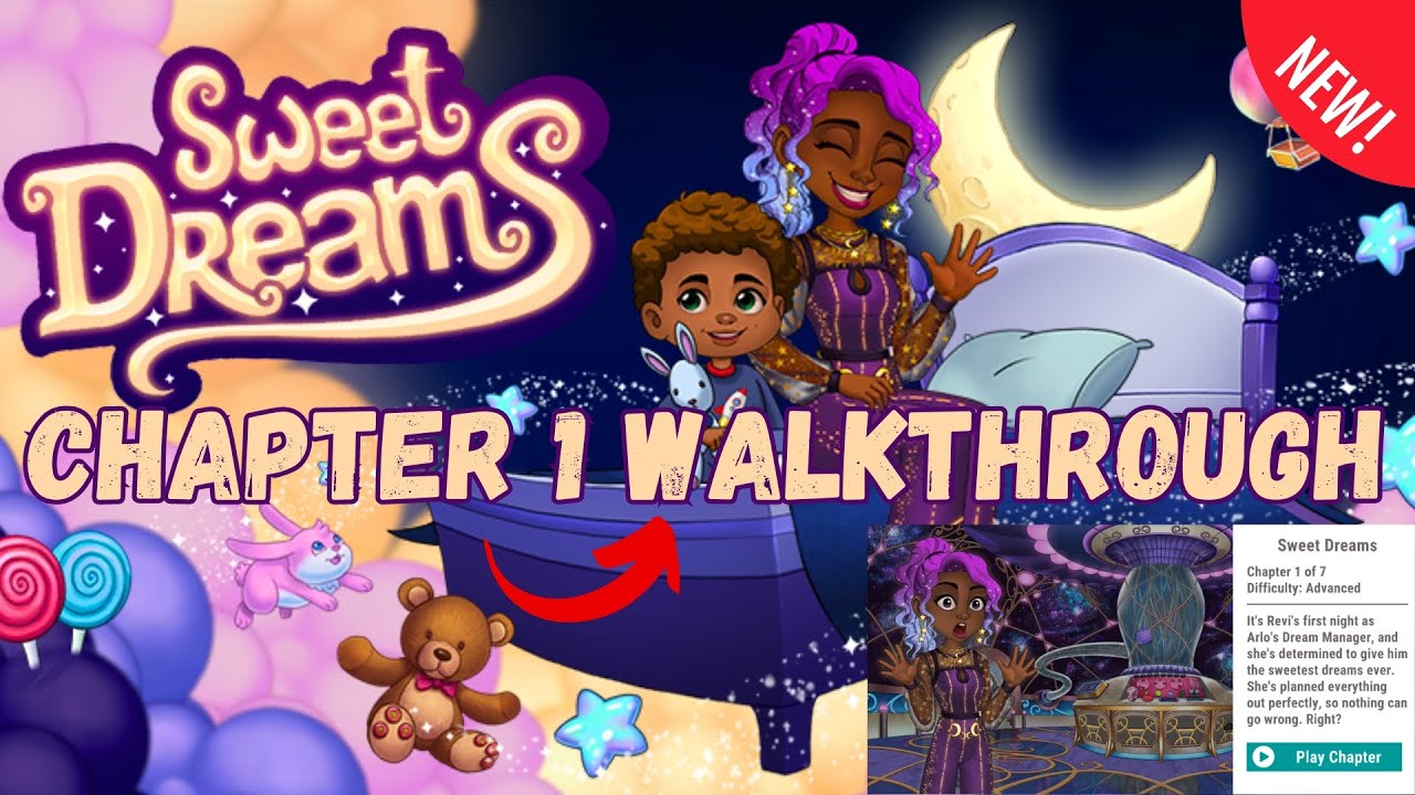 AE Mysteries Sweet Dreams Chapter 1 ♥ Full Walkthrough - [HaikuGames]