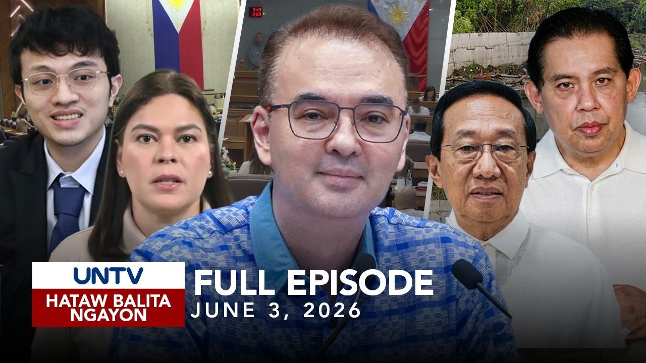 UNTV: Hataw Balita Ngayon | June 03, 2026
