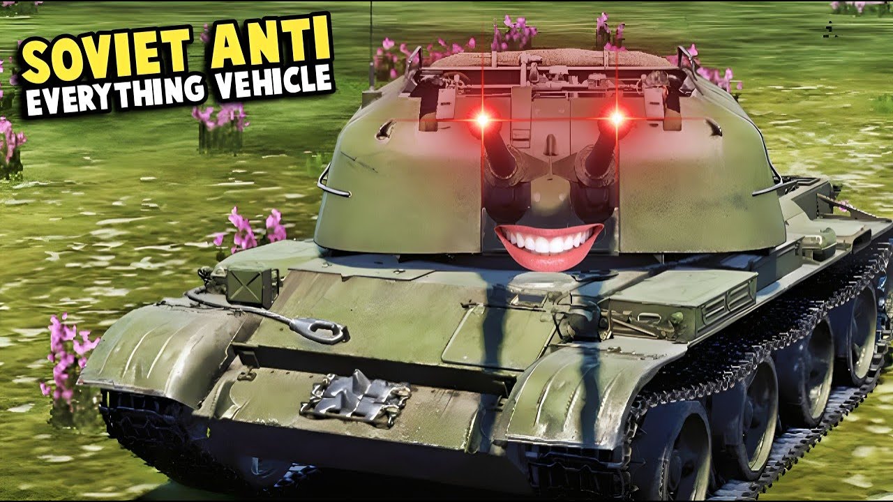 ZSU-57-2 Soviet Anti Everything Vehicle - War Thunder Mobile