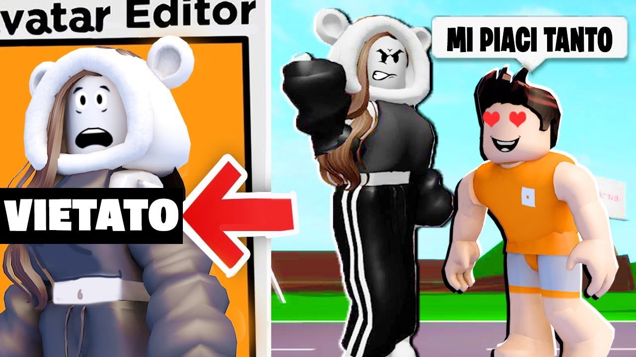 USO GLI AVATAR PROIBITI PIU ASSURDI SU ROBLOX!