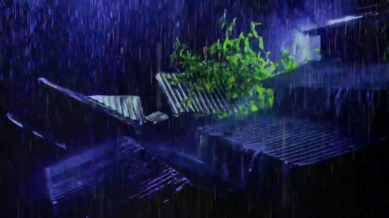 No Ads Rain Sounds for Sleeping – Calming Rain and Thunder Sounds All Night